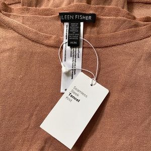 Eileen Fisher Seamless Sleek Tercel Top, M, NWT
